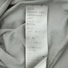 セリーヌ CELINE ロゴプリントTシャツ 2X681671Q グレー コットン メンズ 半袖Ｔシャツ
