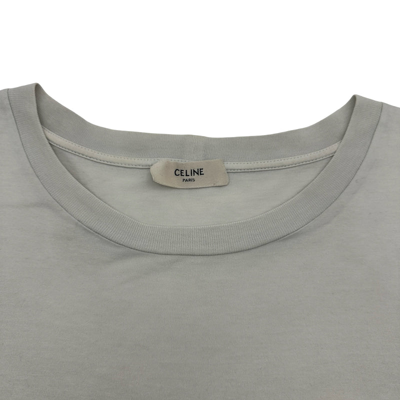 セリーヌ CELINE ロゴプリントTシャツ 2X681671Q グレー コットン