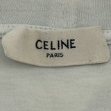 セリーヌ CELINE ロゴプリントTシャツ 2X681671Q グレー コットン メンズ 半袖Ｔシャツ