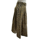 クリスチャン・ディオール Christian Dior レオパード柄シルクスカート 241J45A7608 ベージュ シルク レディース スカート