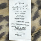 クリスチャン・ディオール Christian Dior レオパード柄シルクスカート 241J45A7608 ベージュ シルク レディース スカート