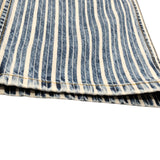 クリスチャン・ディオール Christian Dior ストライプデニムパンツ 222P03A3512 ブルー コットン コットン レディース デニムパンツ