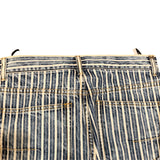 クリスチャン・ディオール Christian Dior ストライプデニムパンツ 222P03A3512 ブルー コットン コットン レディース デニムパンツ