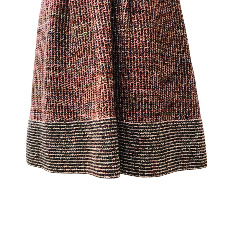 シャネル CHANEL ミックスツイードワンピース P50960 コットン レディース ワンピース