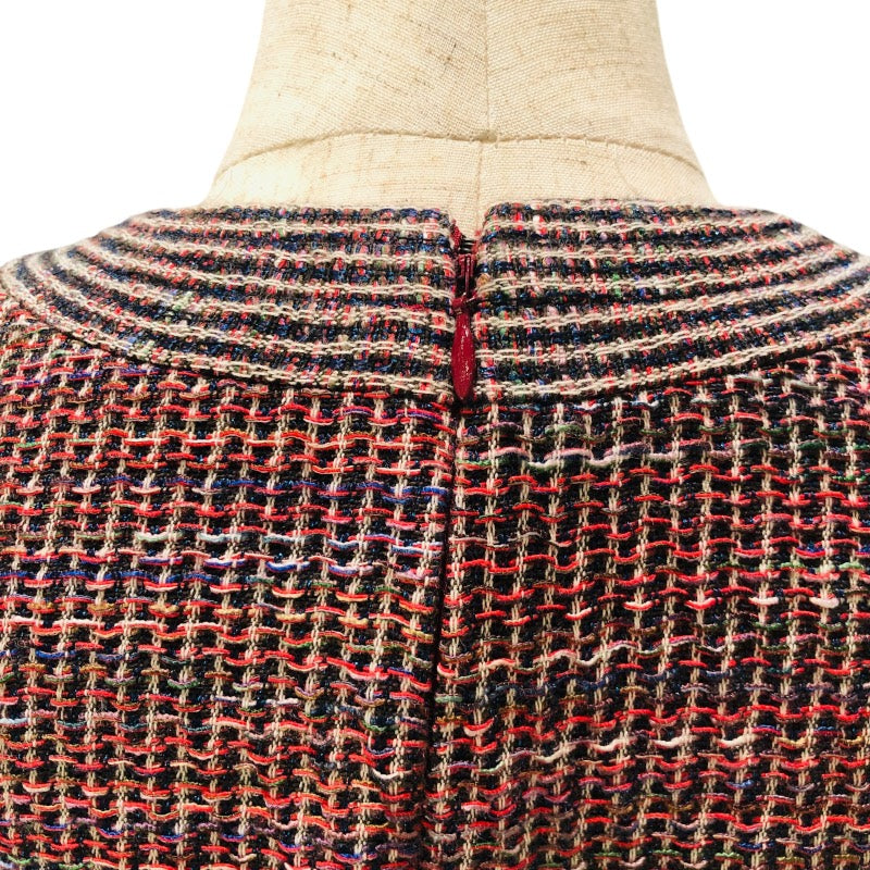 シャネル CHANEL ミックスツイードワンピース P50960 コットン レディース ワンピース