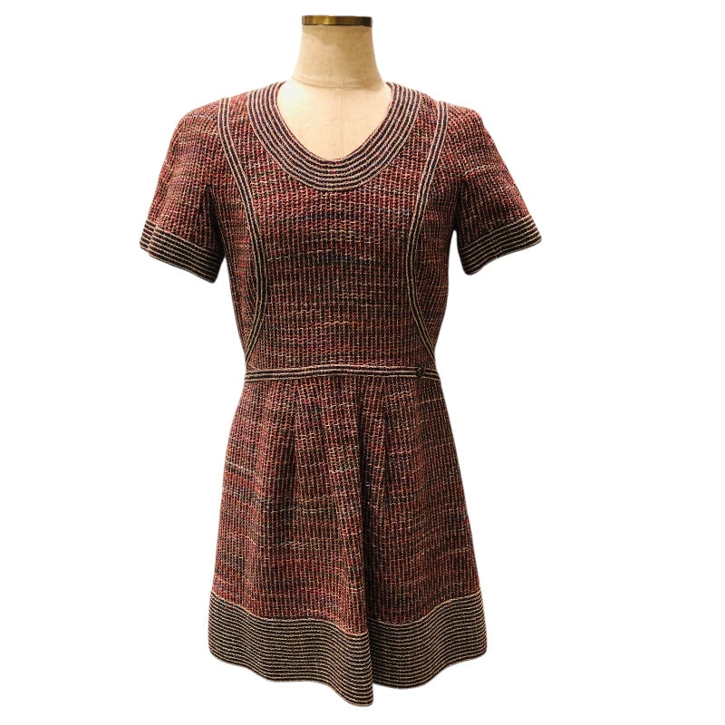 シャネル CHANEL ミックスツイードワンピース P50960 コットン レディース ワンピース