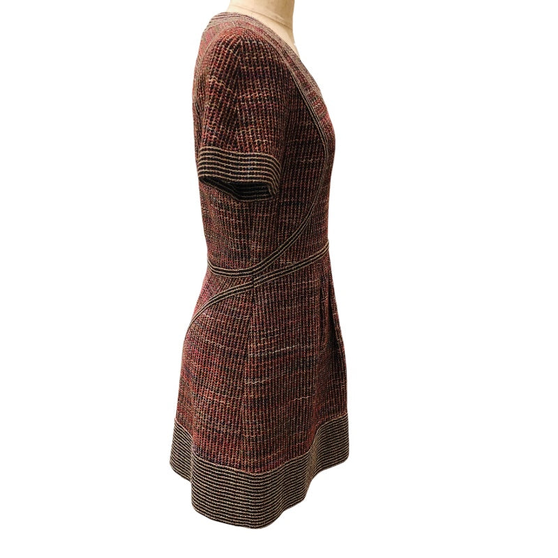 シャネル CHANEL ミックスツイードワンピース P50960 コットン レディース ワンピース