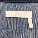 クロエ Chloe デニムノースリープワンピース コットン レディース ワンピース