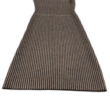 クリスチャン・ディオール Christian Dior デザインニットワンピース 4A24679AM503 ダークグレー ウール レディース ワンピース