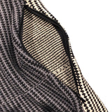 クリスチャン・ディオール Christian Dior デザインニットワンピース 4A24679AM503 ダークグレー ウール レディース ワンピース
