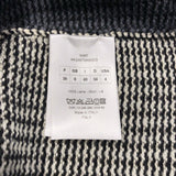 クリスチャン・ディオール Christian Dior デザインニットワンピース 4A24679AM503 ダークグレー ウール レディース ワンピース