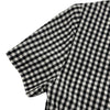クリスチャン・ディオール Christian Dior チェック半袖ワンピース 221R87A6118 ブラック シルク レディース ワンピース