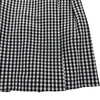 クリスチャン・ディオール Christian Dior チェック半袖ワンピース 221R87A6118 ブラック シルク レディース ワンピース