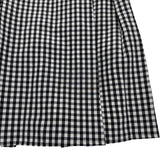 クリスチャン・ディオール Christian Dior チェック半袖ワンピース 221R87A6118 ブラック シルク レディース ワンピース