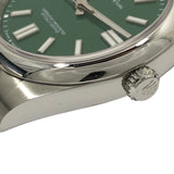 ロレックス ROLEX オイスターパーペチュアル41 ランダムシリアル 124300 グリーン SS メンズ 腕時計