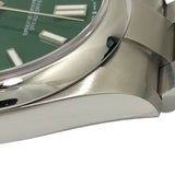 ロレックス ROLEX オイスターパーペチュアル41 ランダムシリアル 124300 グリーン SS メンズ 腕時計