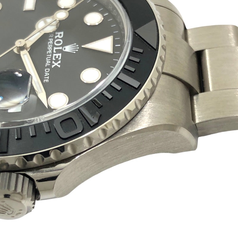 ロレックス ROLEX ヨットマスター42 ランダムシリアル 226627 インテンスブラック RLXチタン メンズ 腕時計