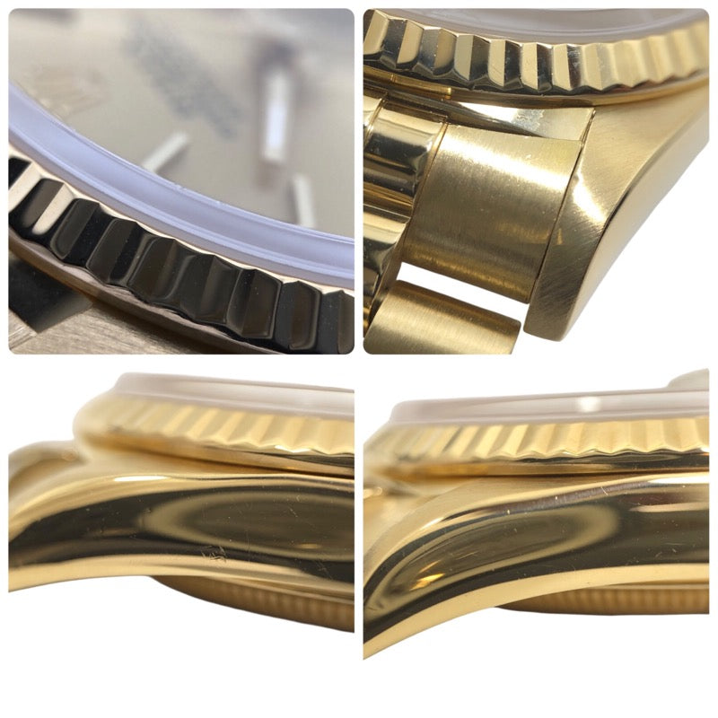 ロレックス ROLEX デイトジャスト 16238 シャンパン K18YG