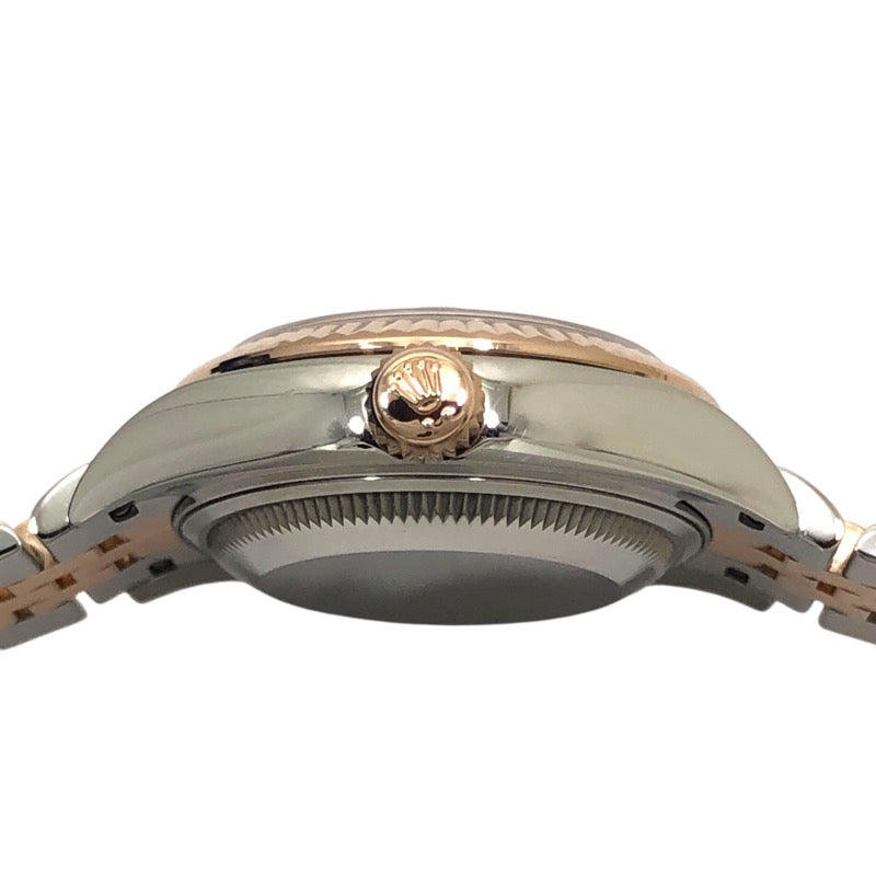 ロレックス ROLEX デイトジャスト28 ランダム番 279171G オーべジーヌ SS/K18PG レディース 腕時計