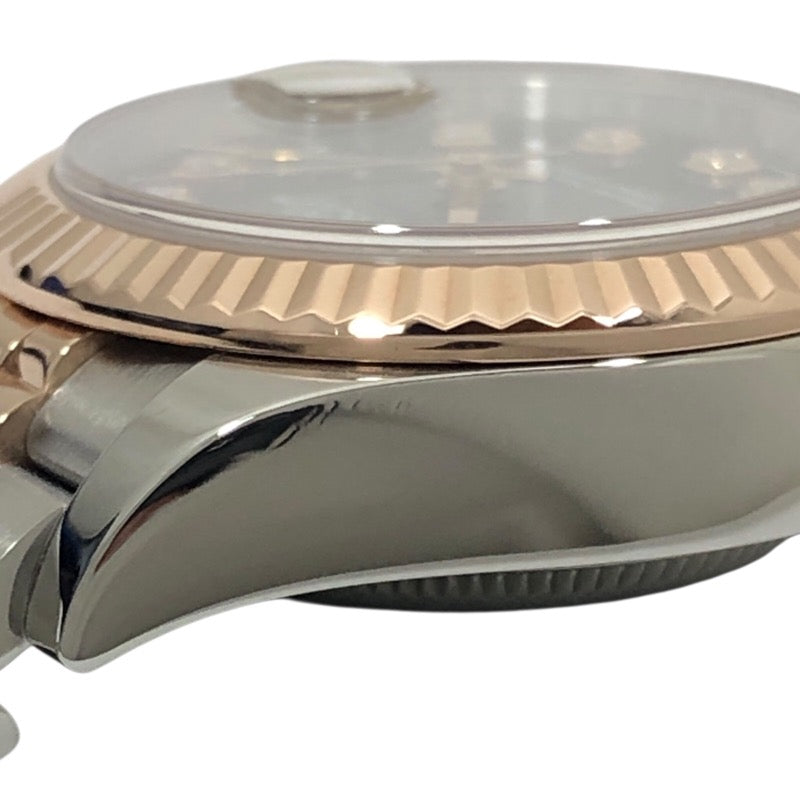 ロレックス ROLEX デイトジャスト28 ランダム番 279171G オーべジーヌ SS/K18PG レディース 腕時計