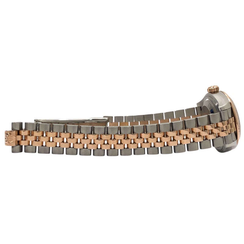 ロレックス ROLEX デイトジャスト28 ランダム番 279171G オーべジーヌ SS/K18PG レディース 腕時計