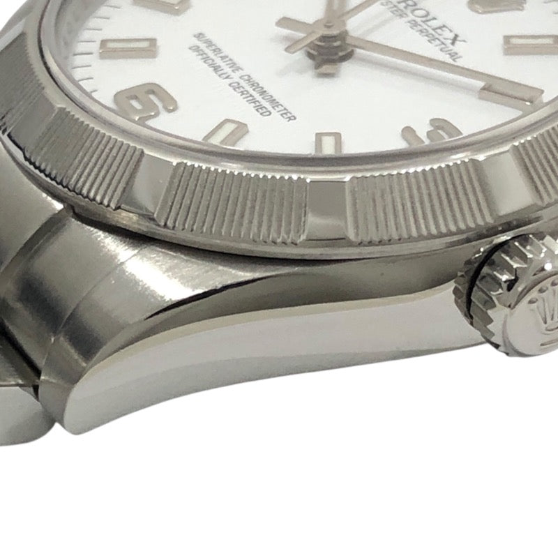 ロレックス ROLEX オイスターパーペチュアル31 ランダム番 177210 ホワイト SS ユニセックス 腕時計