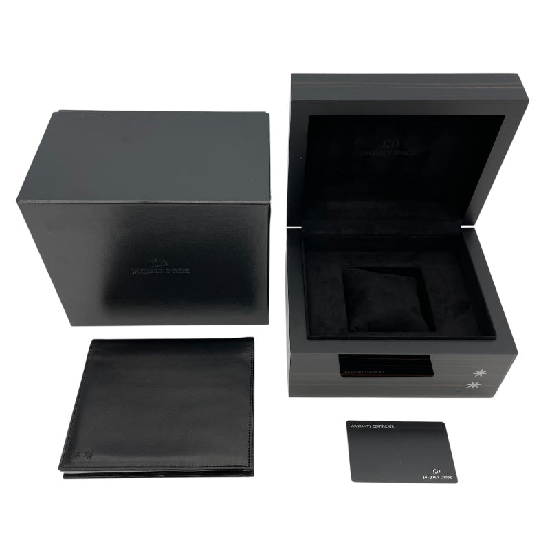 ジャケ・ドロー JAQUET DROZ グランセコンドオフセンター J006010240 シルバー SS メンズ 腕時計