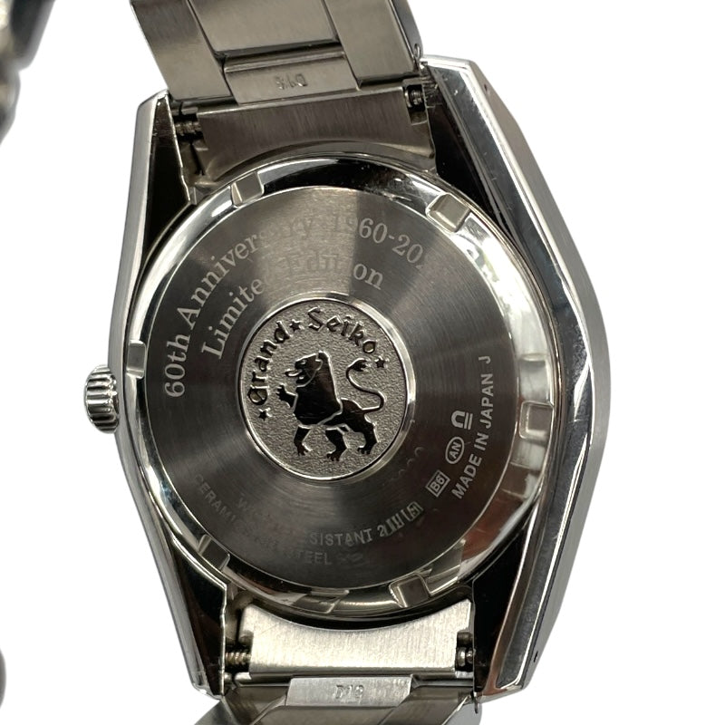 グランドセイコー Grand Seiko スポーツコレクション 世界2000本限定 SBGP015 ネイビー SS 自動巻き メンズ 腕時計