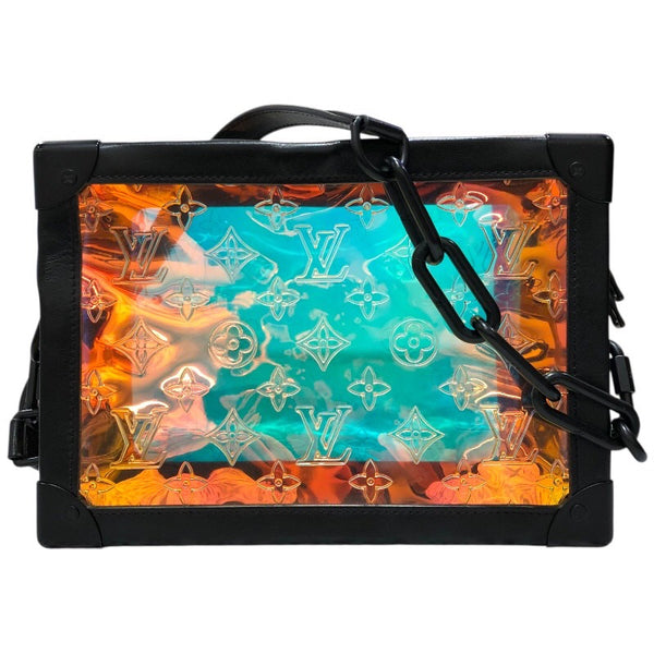 極上美品✨ルイヴィトン M55932 モノグラム ソフトトランク 楽天市場】LOUIS VUITTON ルイヴィトン M55932 モノグラム プリズム