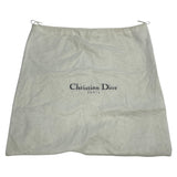 クリスチャン・ディオール Christian Dior ダブルサドルバッグ ブラウン キャンバス レディース ショルダーバッグ