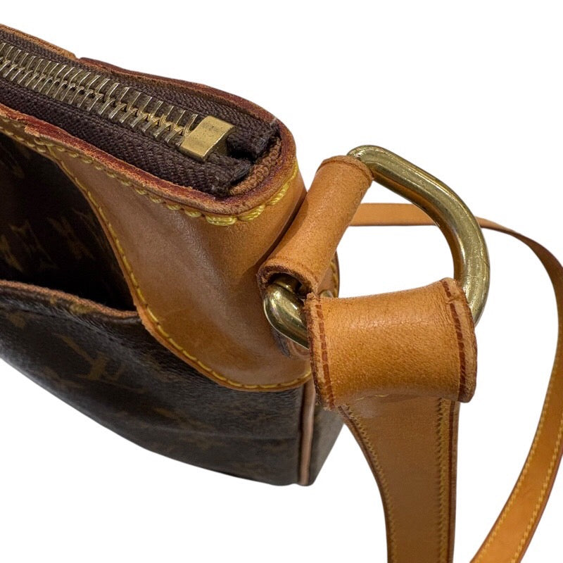 ルイ・ヴィトン LOUIS VUITTON オデオンPM M56390 ブラウン PVC モノグラムキャンバス レディース ショルダーバッグ