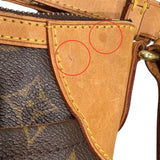 ルイ・ヴィトン LOUIS VUITTON オデオンPM M56390 ブラウン PVC モノグラムキャンバス レディース ショルダーバッグ