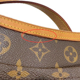 ルイ・ヴィトン LOUIS VUITTON オデオンPM M56390 ブラウン PVC モノグラムキャンバス レディース ショルダーバッグ