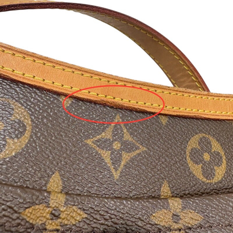 ルイ・ヴィトン LOUIS VUITTON オデオンPM M56390 ブラウン PVC モノグラムキャンバス レディース ショルダーバッグ