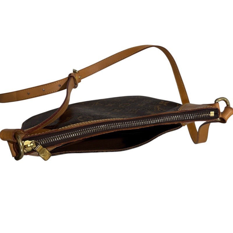 ルイ・ヴィトン LOUIS VUITTON オデオンPM M56390 ブラウン PVC モノグラムキャンバス レディース ショルダーバッグ