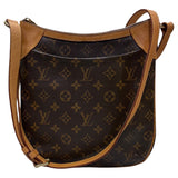 ルイ・ヴィトン LOUIS VUITTON オデオンPM M56390 ブラウン PVC モノグラムキャンバス レディース ショルダーバッグ