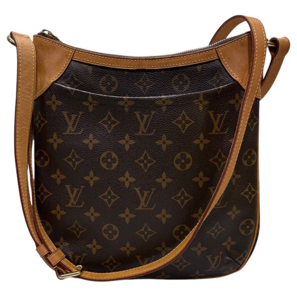 ルイ・ヴィトン LOUIS VUITTON オデオンPM M56390 ブラウン PVC モノグラムキャンバス レディース ショルダーバッグ