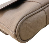 エルメス HERMES ヴァルパライソロングPM □J刻 ベージュ シルバー金具 トワル レディース トートバッグ