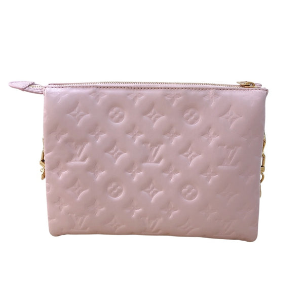 ルイ・ヴィトン LOUIS VUITTON クッサン PM M59276 ピンク ラム レディース ショルダーバッグ