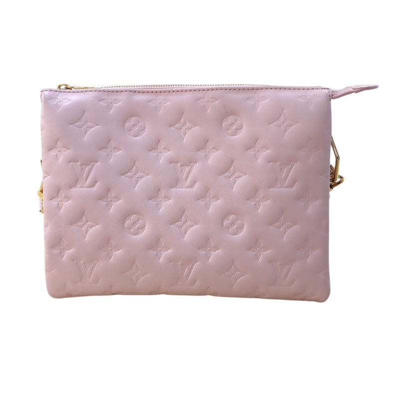 ルイ・ヴィトン LOUIS VUITTON クッサン PM M59276 ピンク ラム レディース ショルダーバッグ
