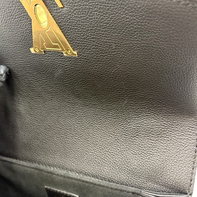 ルイ・ヴィトン LOUIS VUITTON オックスフォード M22735 ノワール カーフレザー レディース ショルダーバッグ