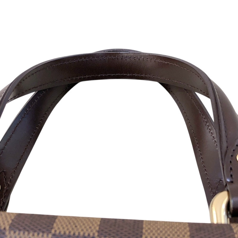 ルイ・ヴィトン LOUIS VUITTON ナイツブリッジ N51201 ブラウン ゴールド金具 ダミエ・エベヌ レディース ハンドバッグ