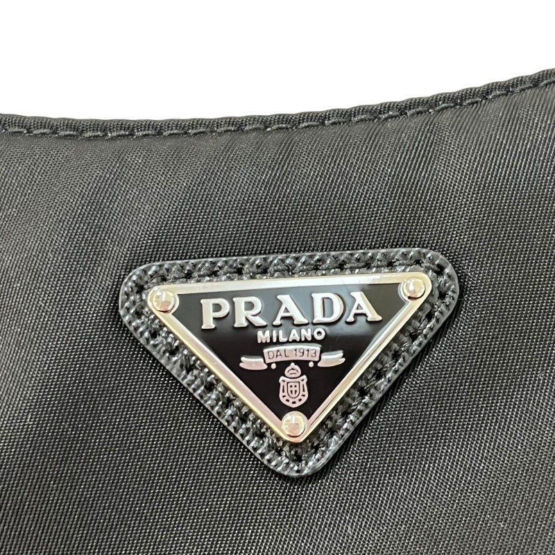 プラダ PRADA リエディション 2WAYバッグ 1BH204 ブラック シルバー金具 ナイロン レディース ショルダーバッグ