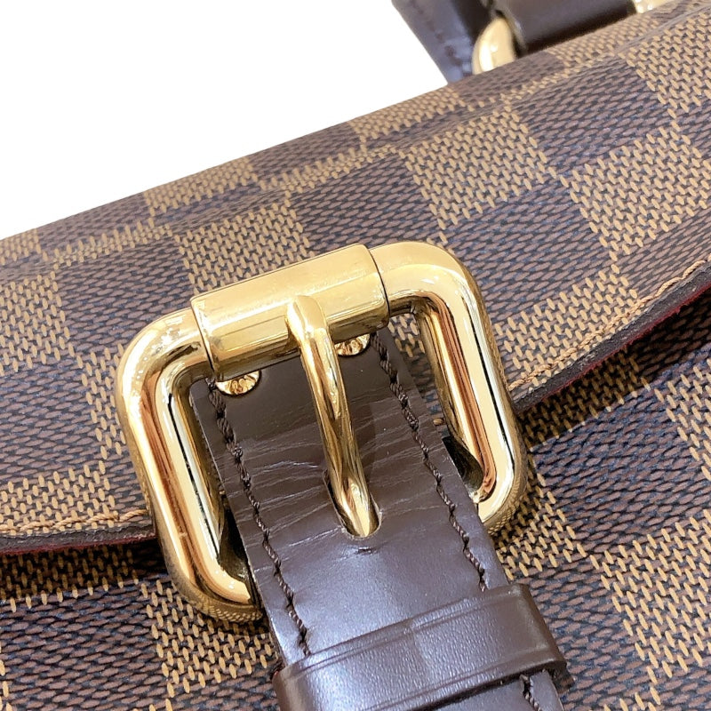 ルイ・ヴィトン LOUIS VUITTON ナイツブリッジ N51201 ブラウン ゴールド金具 ダミエ・エベヌ レディース ハンドバッグ