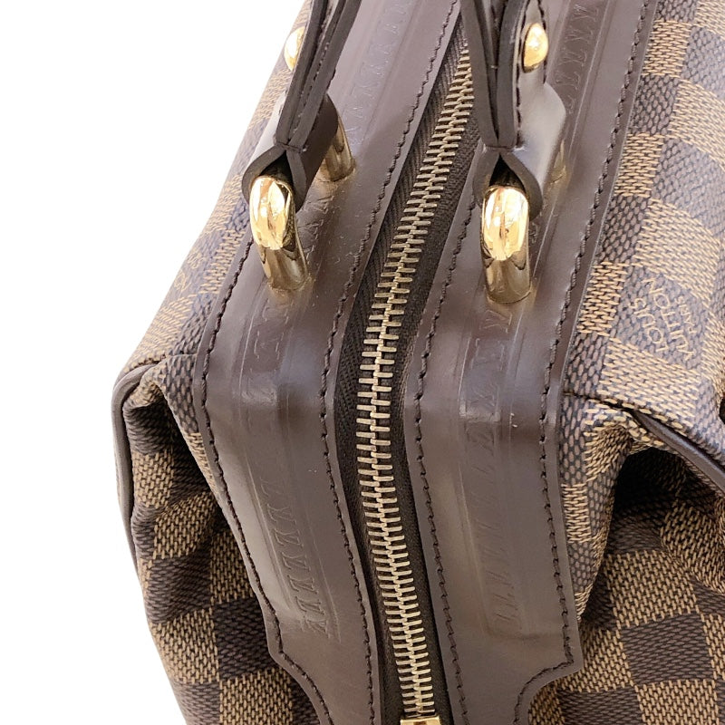 ルイ・ヴィトン LOUIS VUITTON ナイツブリッジ N51201 ブラウン ゴールド金具 ダミエ・エベヌ レディース ハンドバッグ