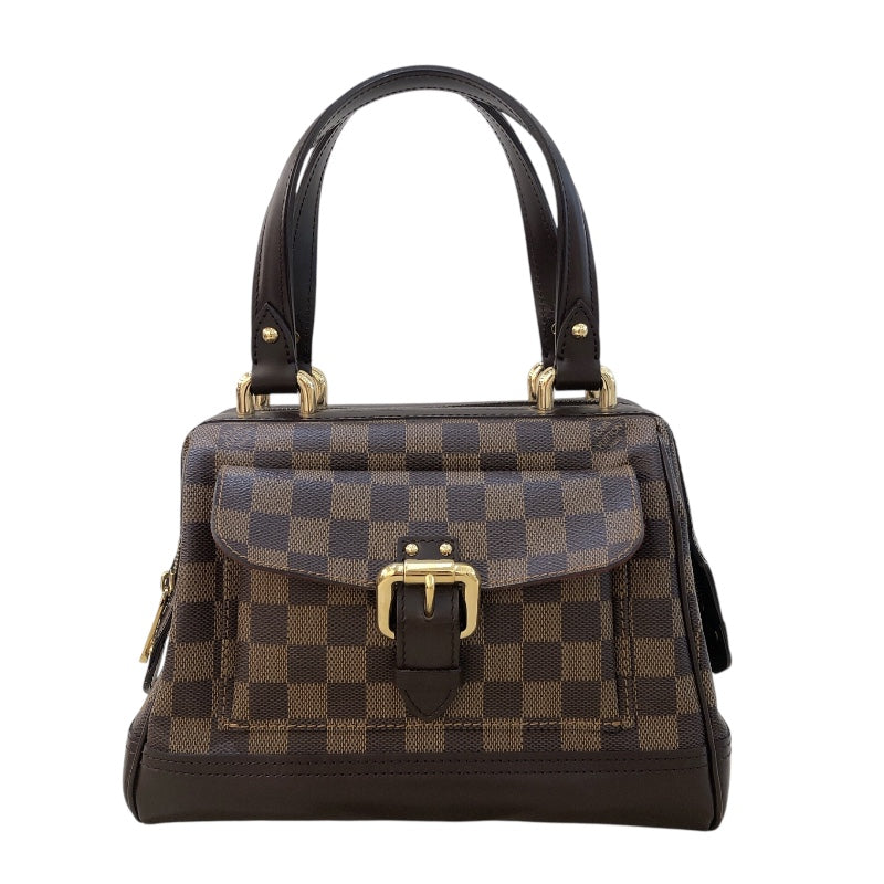 ルイ・ヴィトン LOUIS VUITTON ナイツブリッジ N51201 ブラウン ゴールド金具 ダミエ・エベヌ レディース ハンドバッグ