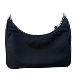 プラダ PRADA リエディション 2WAYバッグ 1BH204 ブラック シルバー金具 ナイロン レディース ショルダーバッグ