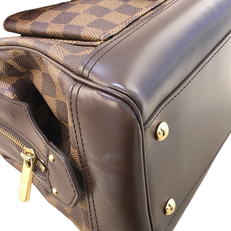 ルイ・ヴィトン LOUIS VUITTON ナイツブリッジ N51201 ブラウン ゴールド金具 ダミエ・エベヌ レディース ハンドバッグ