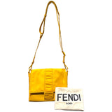 フェンディ FENDI メッセンジャーバッグ 7VA537 イエロー ナイロン ユニセックス ショルダーバッグ