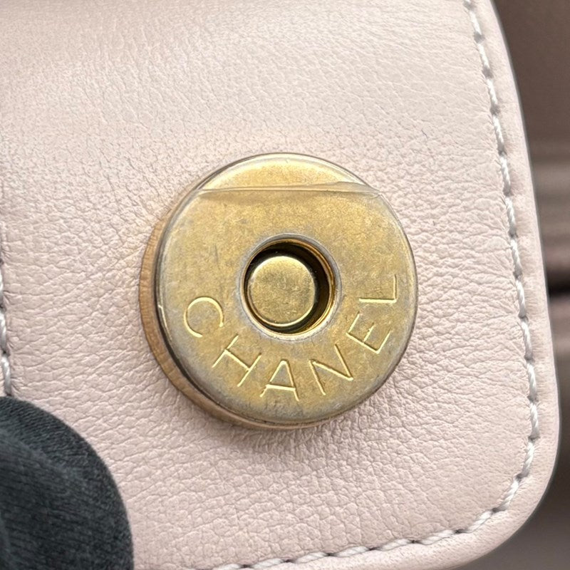 シャネル CHANEL チェーンショルダーバッグ AS2750 ライトピンク ゴールド金具 カーフ レディース ショルダーバッグ